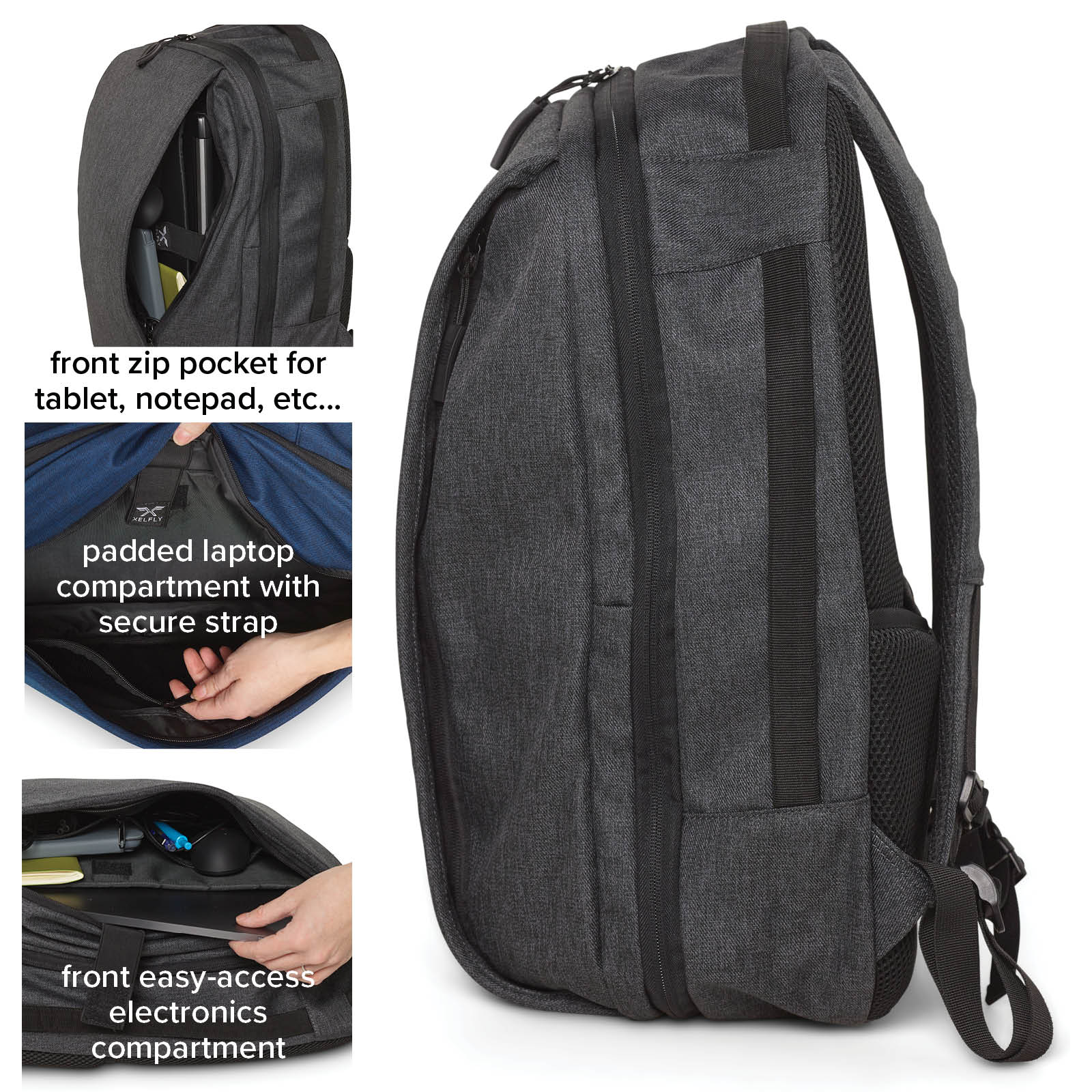 Xelfly - Laptop Travel Backpack